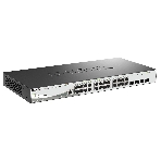Коммутатор D-Link DGS-1210-28P/ME/B2A, 24×1 Гбит/с + 4×1 Гбит/с SFP, управляемый, фото 1