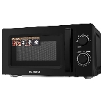 Микроволновая печь Hyundai HYM-M2008 черный, 20 л, 700 Вт, переключатели - поворотный механизм, фото3