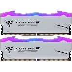Оперативная память Patriot Viper Xtreme 5, DDR5, 32Gb (2x16Gb), 8000MHz, CL38, DIMM, с радиаторами, RGB, серебристый, фото 1