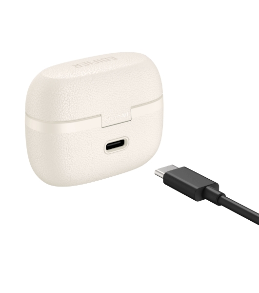 Наушники TWS Edifier X3 Pro слоновая кость, внутриканальные, Bluetooth, активное шумоподавление, до 7 ч