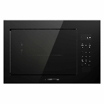 Микроволновая печь встраиваемая Kuppersberg HMF 627 B, High-Tech, 25 л, мощность 900 Вт (мощность гриля 1200 Вт), кварцевый гриль, 5 уровней мощности, 8 автоматических программ, размораживание, сенсорное управление, дисплей, черный, фото 1