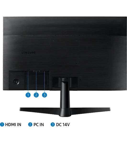 Монитор 27' Samsung S27C310EAI черный IPS 1920x1080, 75 Гц, 5 мс, 16:9, 250 кд/м2, 1xHDMI, 1xVGA