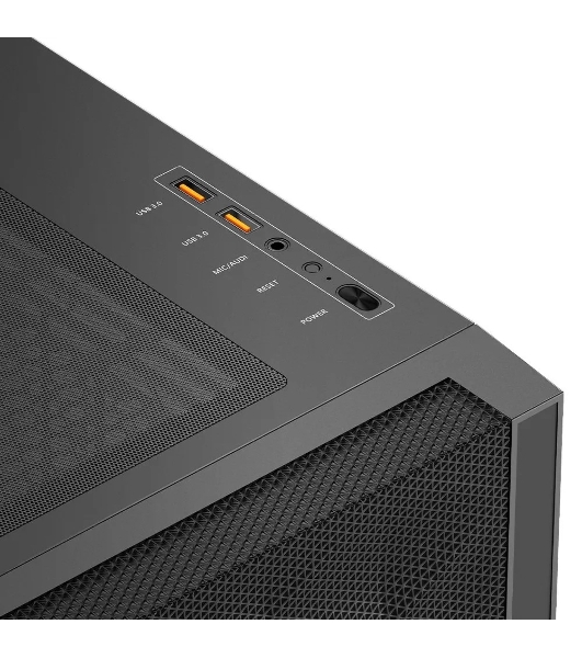 Компьютерный корпус без блока питания PCCooler C3D510 BK, Mesh Mid Tower, черный, TG, 0.7 SPCC, no fans E-ATX, ATX, mATX, mITX 170/390/205mm 2x2.5', 2x3.5', 7xPCI 2xUSB-A 3.0 455x220x491mm