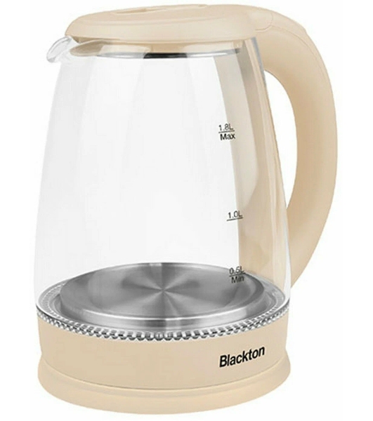Чайник электрический Blackton Bt KT1800G Milk. Мощность: 1500 Вт, Максимальный объем: 1.8 л