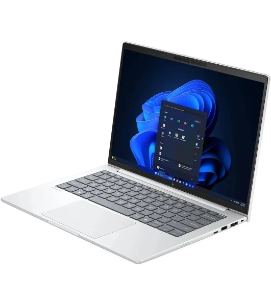 Ноутбук HP EliteBook 8 G1i 14 U7 255H,14' 2.5k (2560x1600) IPS 400cd 120Hz IR AG,32Gb DDR5-5600MHz(2),1Tb SSD NVMe,4G LTE,Al Case,62Wh,FPS,ENG Kbd Backlit,1.39kg,Silver,1y,Win11Pro