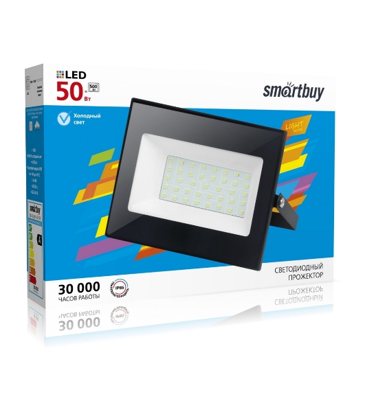 Прожектор светодиодный FL SMD LIGHT Smartbuy-50W/6500K/IP65 (SBL-FLLight-50-65K)