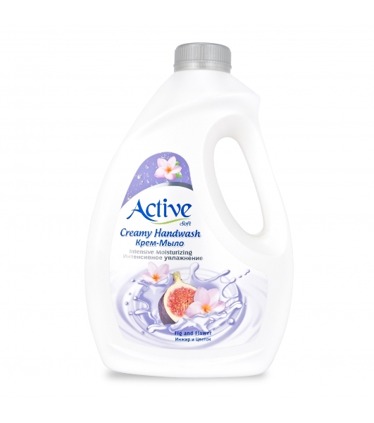 Жидкое крем-мыло Active с витамином B5 Инжир, 2000 мл, Purple (511801646)