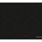 Индукционная варочная панель Bosch PIF61RHB1E 60 см, индукция, скошенные края, сенсорное управление, черный, фото 1