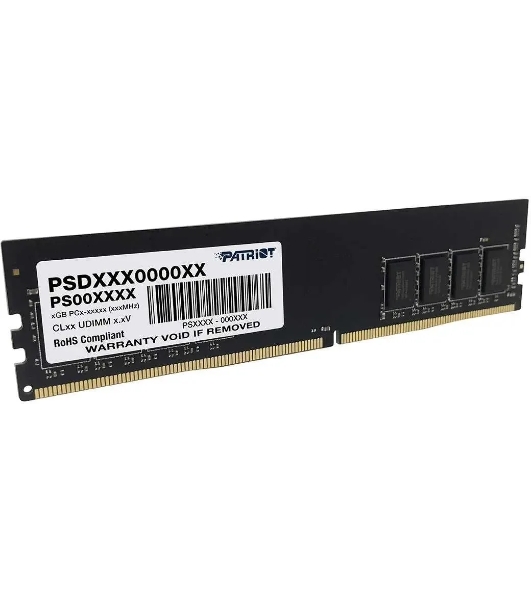 Оперативная память Patriot Signature, DDR4, 16GB (1x16 GB), 3200 MHz, CL22, DIMM