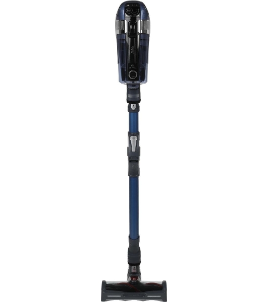 Пылесос вертикальный Tefal X-Force Flex 11.60 Aqua TY9890WO синий/серый, питание от аккумулятора, 130 Вт, уборка сухая/влажная, пылесборник 0.9 л