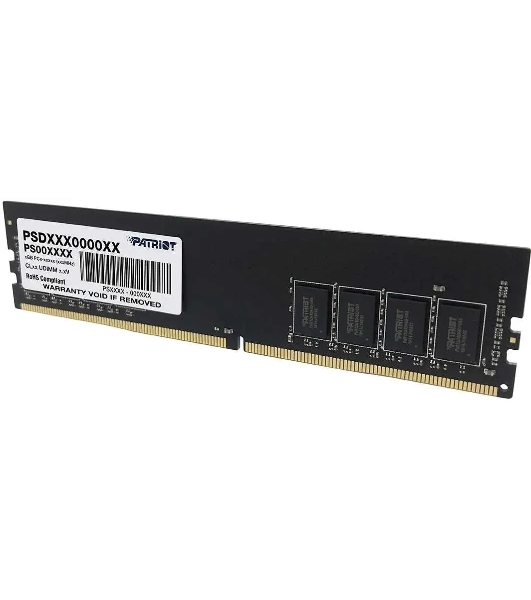 Оперативная память Patriot Signature, DDR4, 16GB (1x16 GB), 3200 MHz, CL22, DIMM