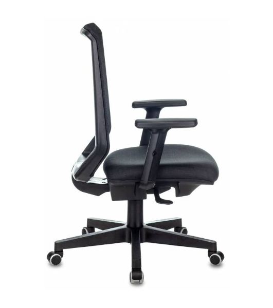 Кресло Бюрократ EXPERT TW-01 черный, сетка, подголовник