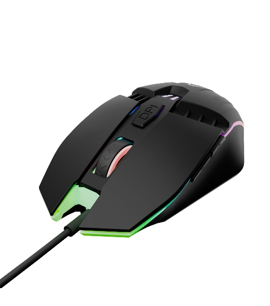 Игровой комплект из проводной клавиатуры, мыши, коврика для мыши и наушников ABR KM707+M01D10