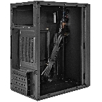 Компьютерный корпус Minitower ExeGate BAA-308UC-UNS350 (mATX, БП UNS350 с вент. 12см, 1хUSB/1хUSB 3.0/1хTypeC, HD Audio, черный), фото2