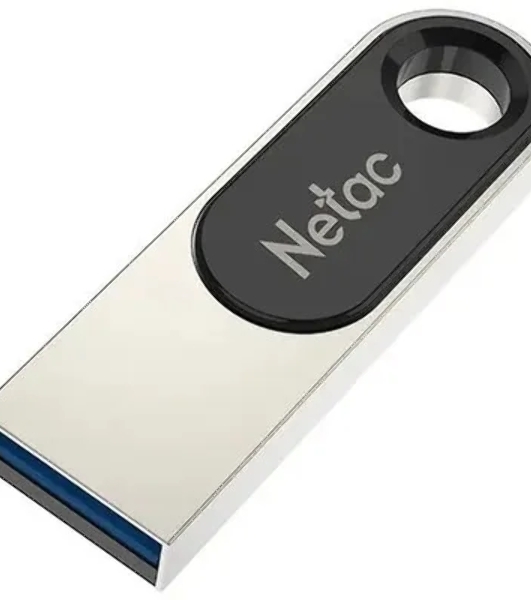 Флешка USB Netac U278 (NT03U278N-064G-32PN), 64Gb, USB 3.0, R/W 90/45, серебристый/черный