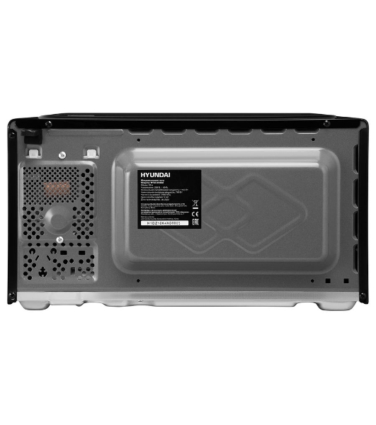 Микроволновая печь Hyundai HYM-M2008 черный, 20 л, 700 Вт, переключатели - поворотный механизм