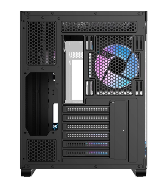 Компьютерный корпус Ocypus Iota C70 BK ARGB ATX/win/black/6 ARGB fans/no PSU/Tempered Glass
