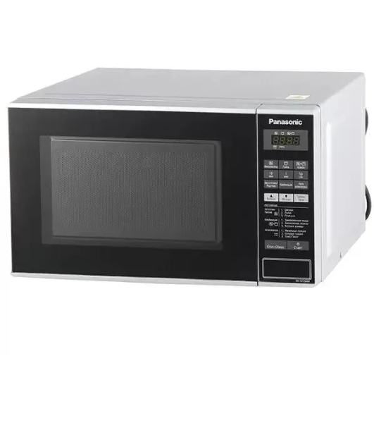 Микроволновая печь Panasonic NN-GT264MZPE серебристый/черный, 20 л, 800 Вт, переключатели - сенсор