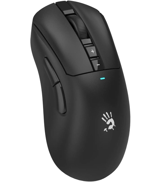 Мышь A4Tech Bloody R73 Pro черный оптическая 26000dpi беспров. USB-C 7but (R73 PRO BLACK)