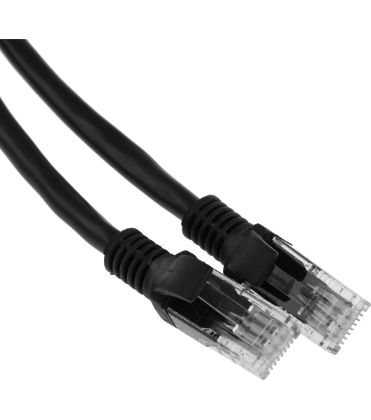 Патч-корд Premier PP6U-1M/BK 10000Гбит/с UTP 4 пары cat.6 CCA molded 1м черный RJ-45 (m)-RJ-45 (m)