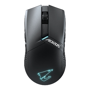 Мышь беспроводная/проводная Gigabyte GM-AORUS M6 черный, 26000 dpi, радиоканал, USB, кнопки - 8