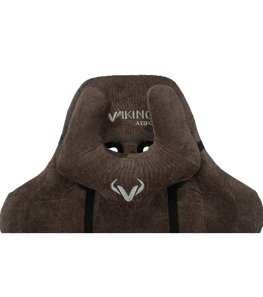 Кресло Бюрократ VIKING KNIGHT LT10 FABRIC коричневый, ткань, 120 кг, механизм качания