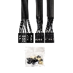 Компьютерный корпус Minitower ExeGate BAA-308M-UNS350 (mATX, БП UNS350 с вент. 12см, 2*USB, HD Audio, черный), фото2