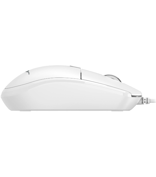 Мышь проводная Acer OMW401 белый, 2000 dpi, USB, кнопки - 4