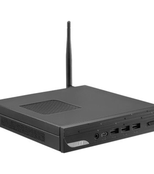 Мини ПК MSI Pro DP10 13M-045BRU i5 1340P (1.9) Iris Xe без ОС 2.5xGbitEth WiFi BT 120W черный (936-B0A611-045)