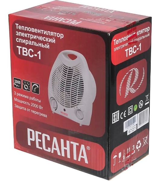 Тепловые пушки Ресанта ТВС-1 67/2/1 Тепловентилятор