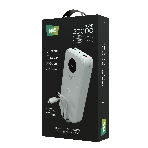 Портативный аккумулятор MORE CHOICE (4620202552822) PB35-20 20000mAh 2USB+1Type-C 3.0A 22.5W+PD20W+QC3.0, белый, фото5