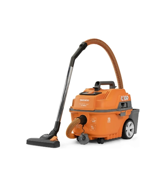 Строительный пылесос Daewoo DAVC 2000 Home 1500Вт (уборка: сухая/сбор воды/выдув) оранжевый