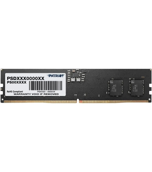 Оперативная память Patriot Signature, DDR5, 32GB (1x32 GB), 5600 MHz, CL46, DIMM