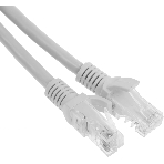 Патч-корд Premier PP6U-3M 10000Гбит/с UTP 4 пары cat.6 CCA molded 3м серый RJ-45 (m)-RJ-45 (m), фото 1