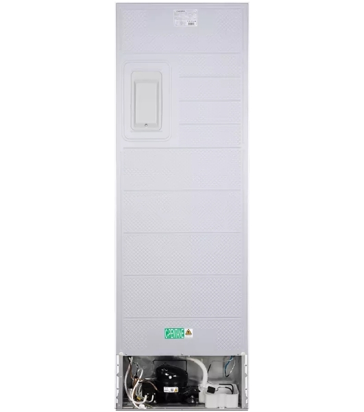 Холодильник Maunfeld MFF185NFW Inverter белый двухкамерный 240/100 л морозилка снизу, No Frost