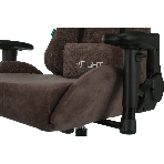 Кресло Бюрократ VIKING KNIGHT LT10 FABRIC коричневый, ткань, 120 кг, механизм качания, фото10