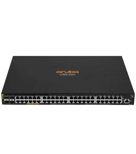 Коммутатор HPE Aruba 2930F 48G 4SFP+, 48×1 Гбит/с + 4×10 Гбит/с SFP+, управляемый