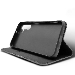 Чехол (клип-кейс) BoraSCO для Samsung Galaxy A25 Microfiber Case черный, фото4