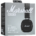 Беспроводные/проводные наушники Marshall Major IV черный, накладные, Bluetooth + проводной, беспроводная зарядка, до 80 ч, фото4