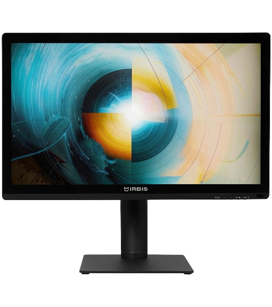 Монитор 23.8' Irbis SMARTVIEW ISM24FIDT IPS 1920x1080, 75 Гц, 3 мс, 16:9, 250 кд/м2, 1xHDMI, 1xDP, 1xVGA, сенсорный, 1x3.5 мм, черный