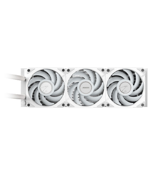 Система жидкостного охлаждения Gigabyte AORUS WATERFORCE X II 360I белый, 3 x 120мм ARGb Fan, sTR5, RTL (9JAWTX2360I-00-10)