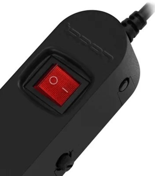 Сетевой фильтр Ippon NF-EU-3-10 3 м, 6 розеток, черный, коробка