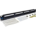 Патч-панель Lanmaster TWT-PP24UTP 19' 1U 24xRJ45 кат.5e UTP, фото 1