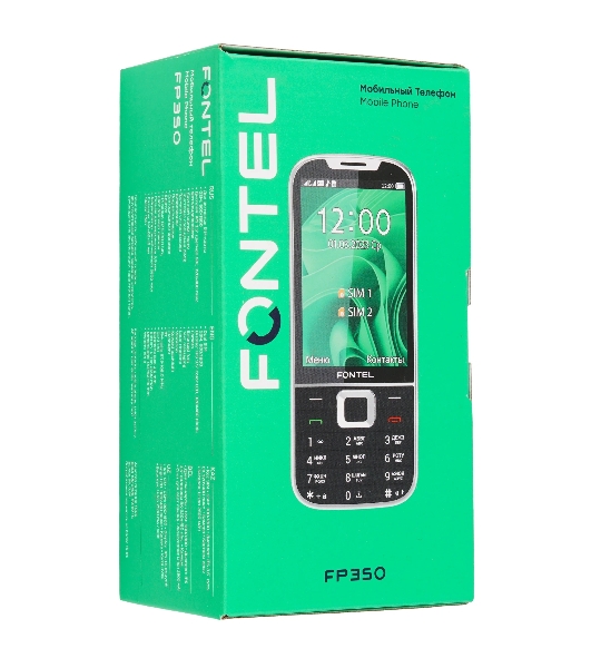 Мобильный телефон FONTEL FP350 черный