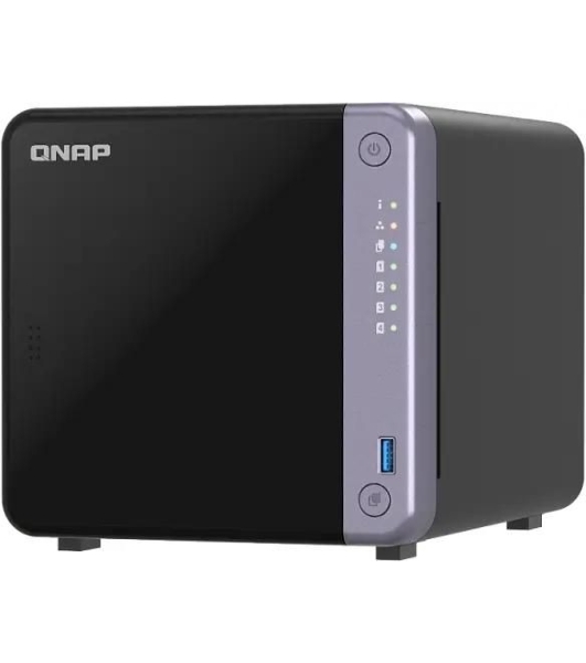 Сетевое хранилище NAS Qnap TS-432X-4G 4-bay настольный Alpine AL-524