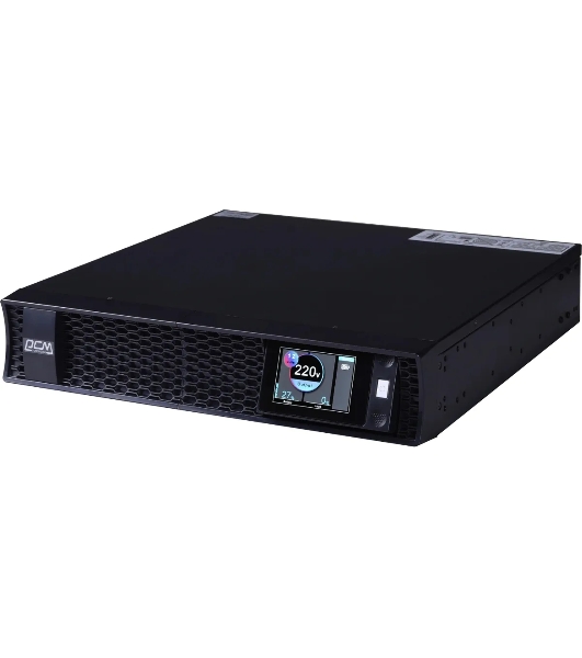 Источник бесперебойного питания Powercom Next, On-Line, 1500VA/1500W, Rack/Tower, 8*IEC320-C13, LCD, Serial+USB, SmartSlot, подкл. доп. Бат.