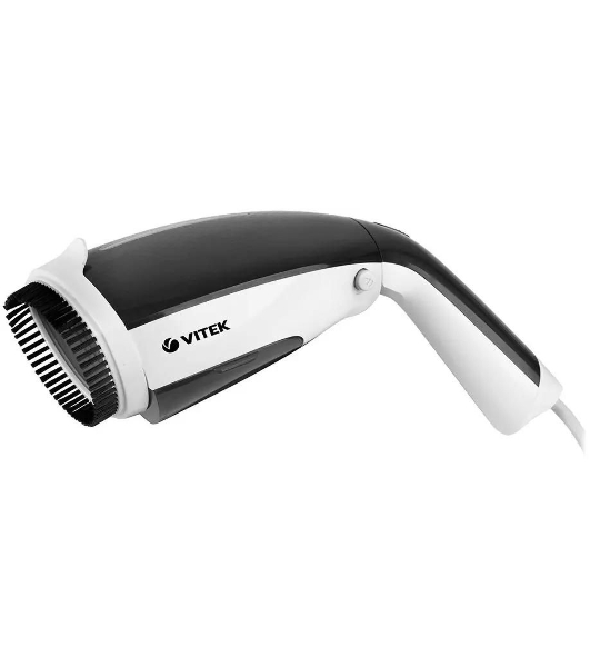 Отпариватель Vitek 2439-VT-03 белый/черный, 1200 Вт, 20 г/мин, 100 мл