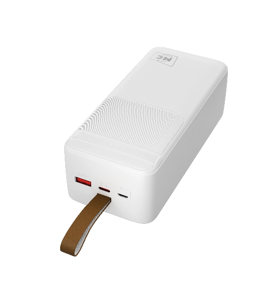 Портативный аккумулятор MORE CHOICE (4620202552846) PB59-40 40000mAh 1USB+1Type-C+1micro USB 3.0A 22.5W PD20WP, белый