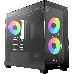 Компьютерный корпус Ocypus Gaммa C52 BK ARGB mATX/win/black/3 ARGB fans/no PSU/Tempered Glass, фото27