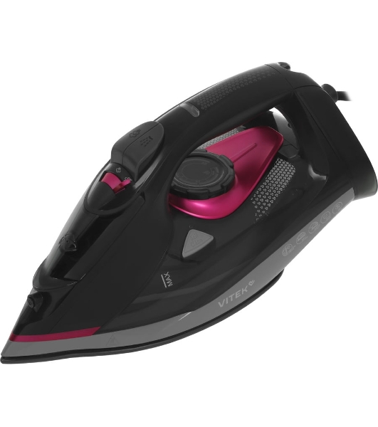 Утюг Vitek VT-IRN1203 черный, 2400 Вт, 430 мл